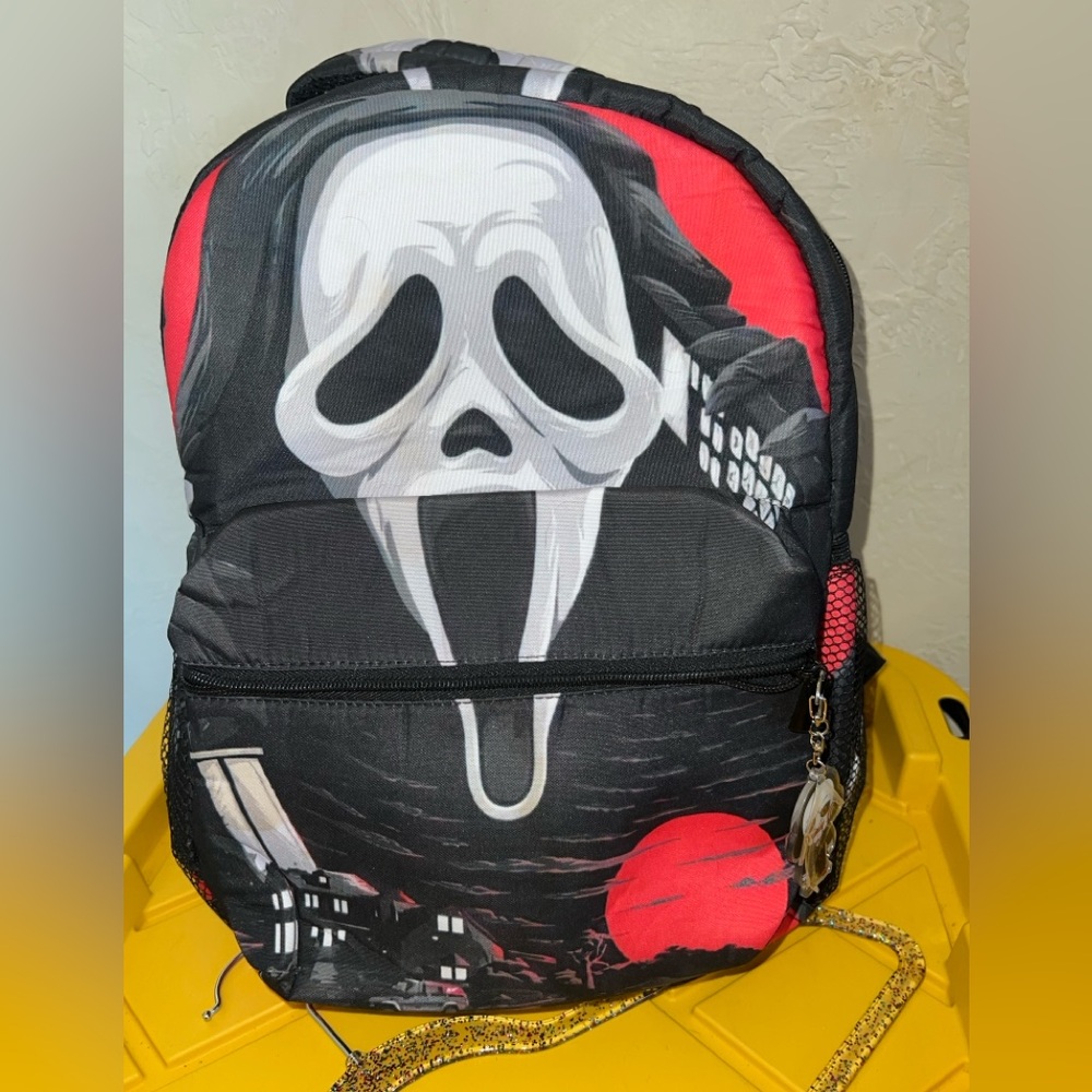 Ghostface Scream School Size Backpack - image 1